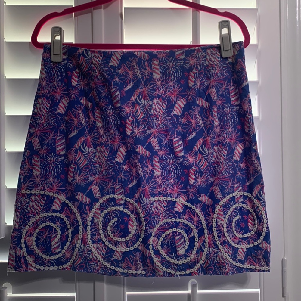🧨Lilly Pulitzer Rare Cherry Bomb Skirt🧨